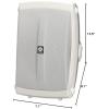 imageYAMAHA NSAW350B AllWeather IndoorOutdoor 2Way Speakers  Black PairWhite