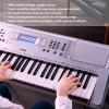 imageYamaha 61Key Portable Keyboard for Beginners with BuiltIn Songs Quiz Mode Music Rest with Power Adapter YPT280YPT370