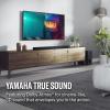 imageYamaha True X Bar 50A Dolby Atmos Sound Bar with Wireless Subwoofer WiFi Music Streaming Optional Wireless Surrounds BlackWireless Subwoofer