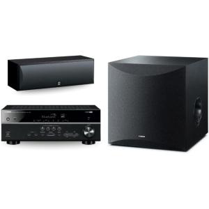 imageYAMAHA RXV385 51Channel 4K Ultra HD AV Receiver with Bluetooth10 Sub  Center