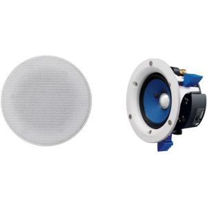 imageYamaha NSIC600 110 Watt 65Inch 2Way InCeiling Speakers  Pair White90Watts