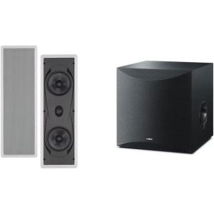 imageYamaha NSIW960 2Way Speaker Each WhiteSpeaker System  Subwoofer