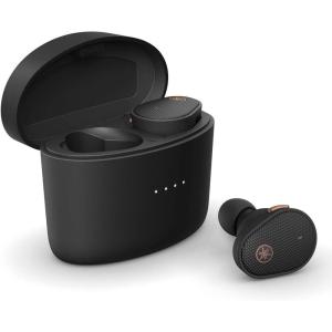 imageYamaha TWE5B True Wireless Earbuds Bluetooth Headphones Premium Sound CVC Clear Voice Capture Ambient Sound IPX5 Water Resistant for Sport BlackBlack
