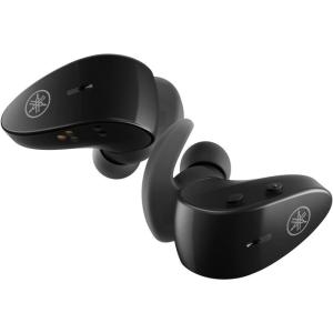 imageYamaha TWES5A True Wireless Sport Earbuds with Bluetooth 52 IPX7 Waterproof Secure Fit Premium Sound Qualcomm CVC Clear Voice Capture Listening Care and Ambient Sound BlueBlack