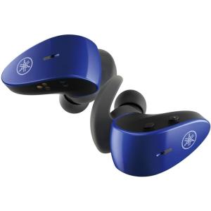 imageYamaha TWES5A True Wireless Sport Earbuds with Bluetooth 52 IPX7 Waterproof Secure Fit Premium Sound Qualcomm CVC Clear Voice Capture Listening Care and Ambient Sound BlueBlue