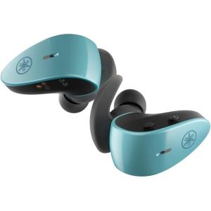 imageYamaha TWES5A True Wireless Sport Earbuds with Bluetooth 52 IPX7 Waterproof Secure Fit Premium Sound Qualcomm CVC Clear Voice Capture Listening Care and Ambient Sound BlueGreen