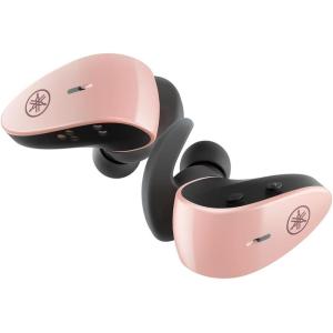 imageYamaha TWES5A True Wireless Sport Earbuds with Bluetooth 52 IPX7 Waterproof Secure Fit Premium Sound Qualcomm CVC Clear Voice Capture Listening Care and Ambient Sound BluePink
